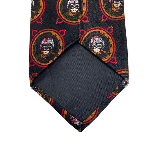Ralph Marlin Star Wars Anakin Skywalker Repeat Vintage Novelty Necktie 100% Silk - Picture 6 of 7